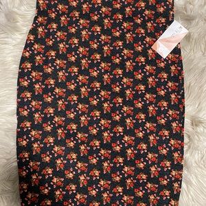 Pencil skirt floral size large